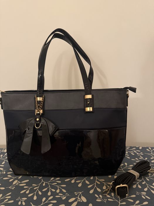 Geantă damă bleumarin