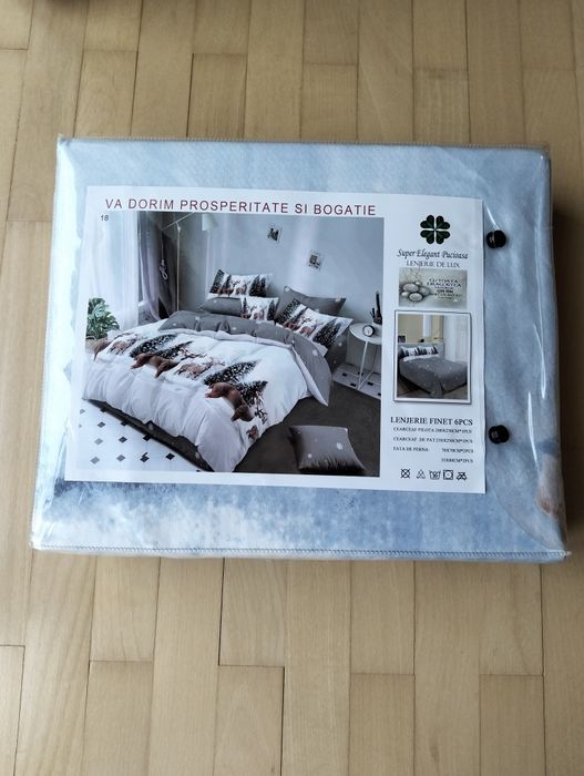 Lenjerie pat dublu