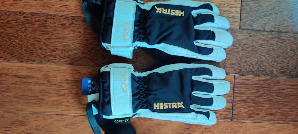 Нови кожени ръкавици за ски Hestra Gore tex