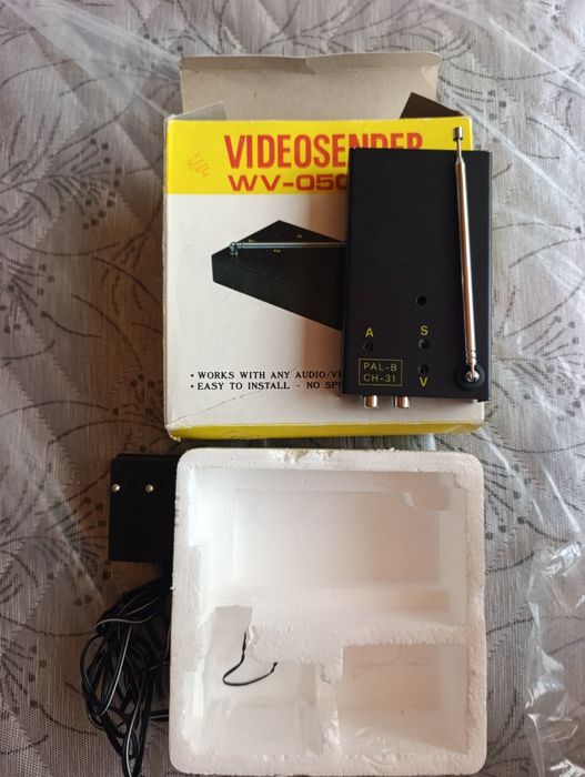 Ретро Безжичен Видеосендер Videosender WV-050 (Видео Предавател)