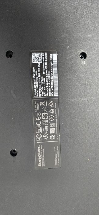 Lenovo ideapad 100-15IBY (корпус)