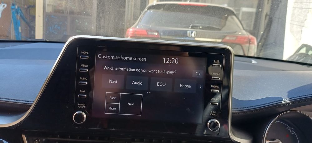 Navigatie media display Toyota CHR 2021