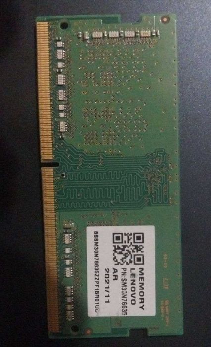 Operativ xotira (RAM) 4GB DDR4 3200MHz Samsung |  Noutbook uchun