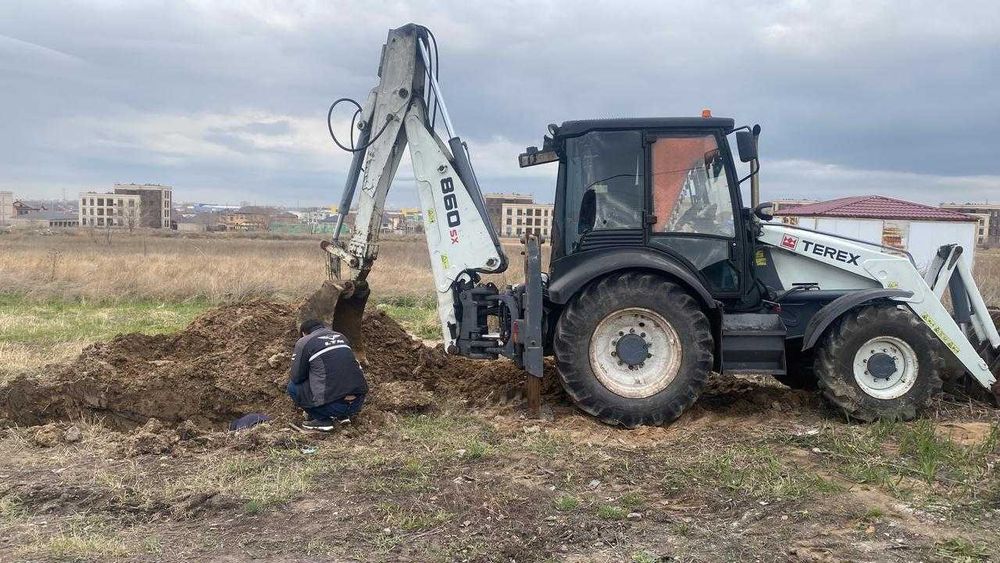 Услуги экскаватор погрузчика 3в1
