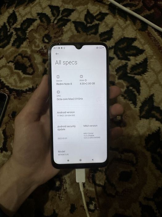 Redmi note 8 sotiladi