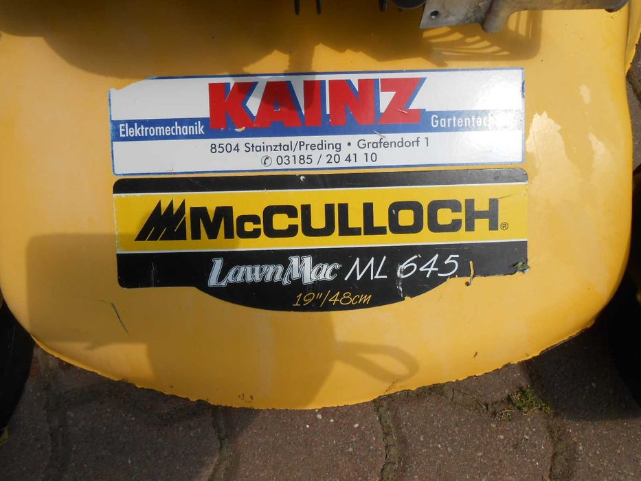 McCullock masina tuns iarba gazon AUTOTRACTIUNE benzina pornire usoara