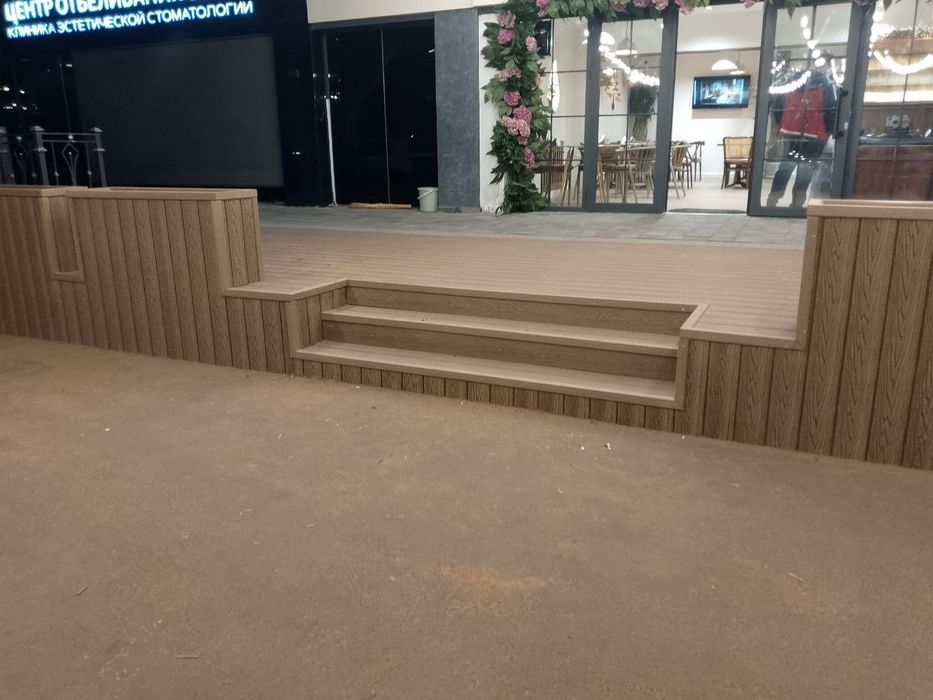 Выполняем работы по монтажу террасной доски ДПК быстро качественно