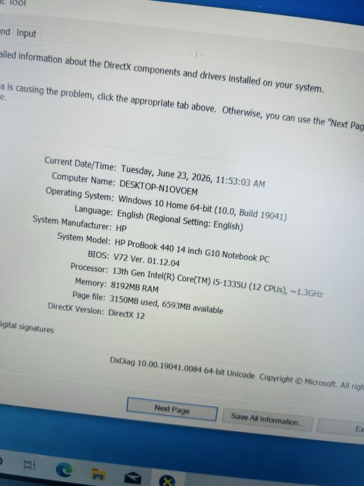 Ultrabook HP ProBook 440 G10 Intel Core i5-1335U