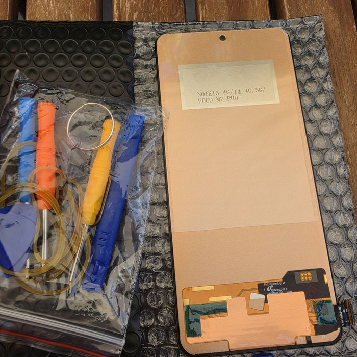 Нов Дисплей + Тъч Скрийн за Xiaomi Redmi Note 13 / 14 (4G/5G) / Poco M7 Pro + Инструменти