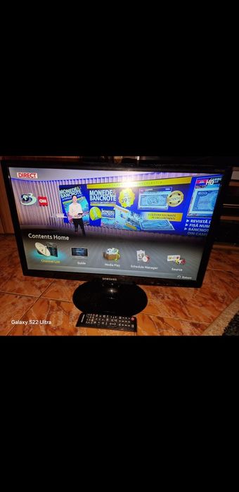 Led tv Samsung  diag 61cm full hd telecomanda originala impecabil