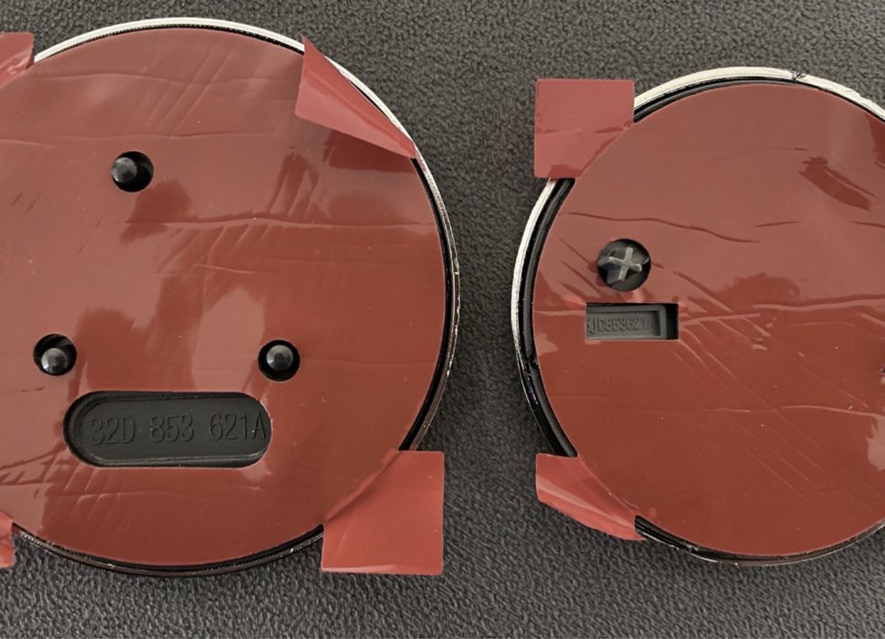 Embleme Capota Portbagaj 90/80mm Argintiu Neagra Skoda Superb Octavia