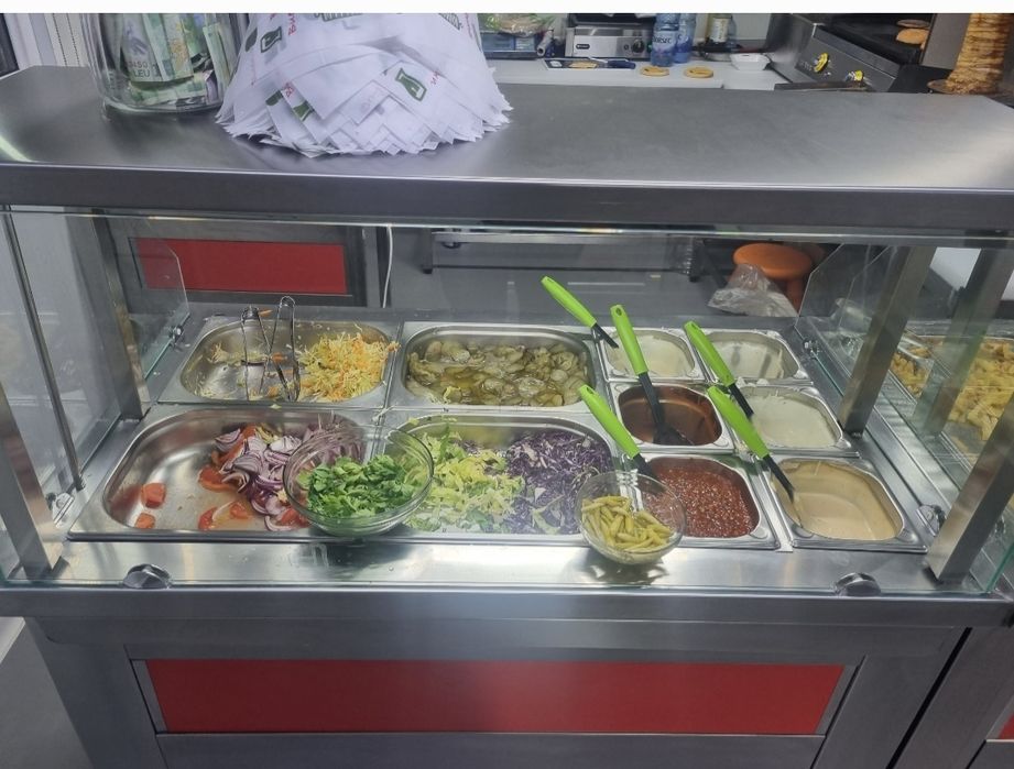 Container echipat pentru FAST-FOOD