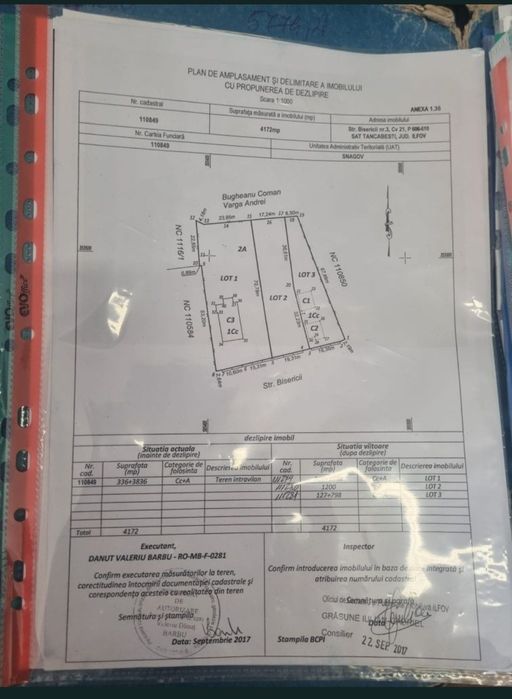 Proprietar Vând teren intravilan,utilitati la poartă.Zona vile