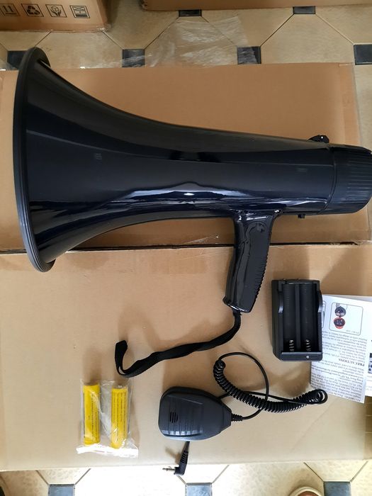 Суперцена! Megaphone Карнай Ручной Громкоговоритель Мегафон, рупор.