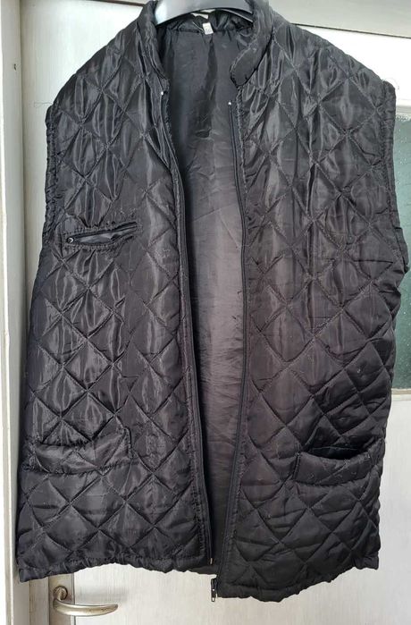 Луксозно дамско елече  винен и дънков елек зелен