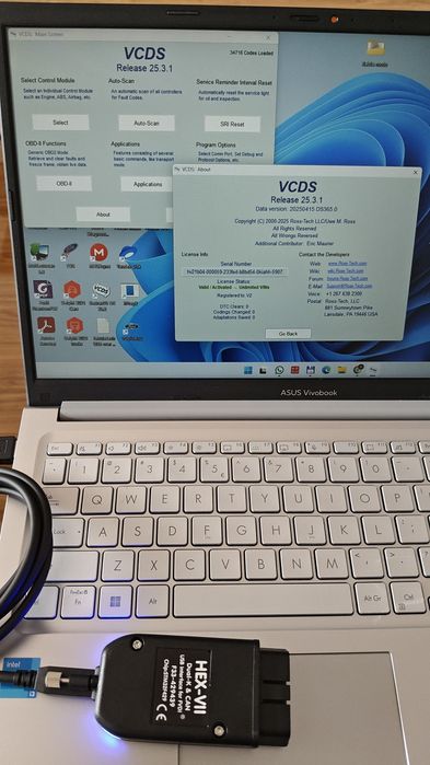 Scanner interfata  auto VCDS ARM pentru Vw Audi Skoda Seat