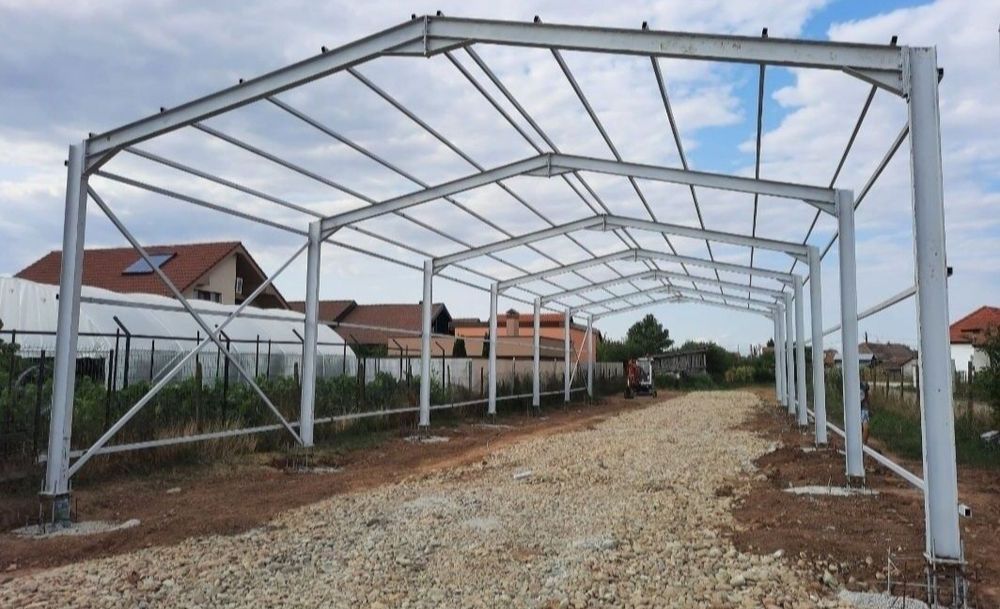 Vand structura metalica 8x25x4h Accept și variante cu  CHERESTEA