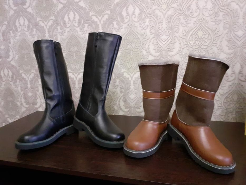 Продам теплую обувь зима