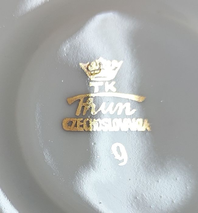 4 бр. порцеланови сетовеThun Czechoslovakia