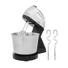 Mixer cu bol,100W,7viteze,2teluri si 2carlige din inox,bol rotativ,nou