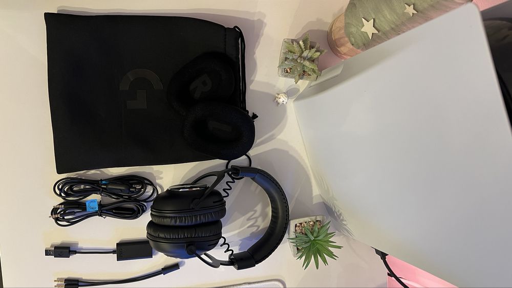 Casti Gaming- Logitech G Pro X Surround 7.1 cu fir