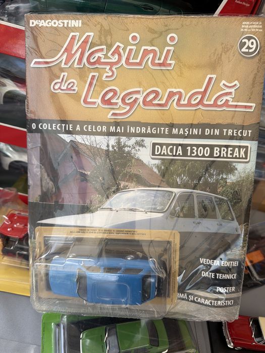Dacia 1300 break macheta auto scara 1:43 Deagostini Masini de Legenda