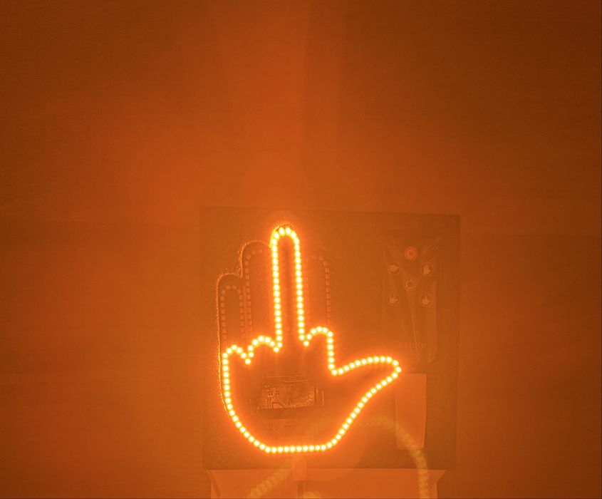 Рука анимированная для авто