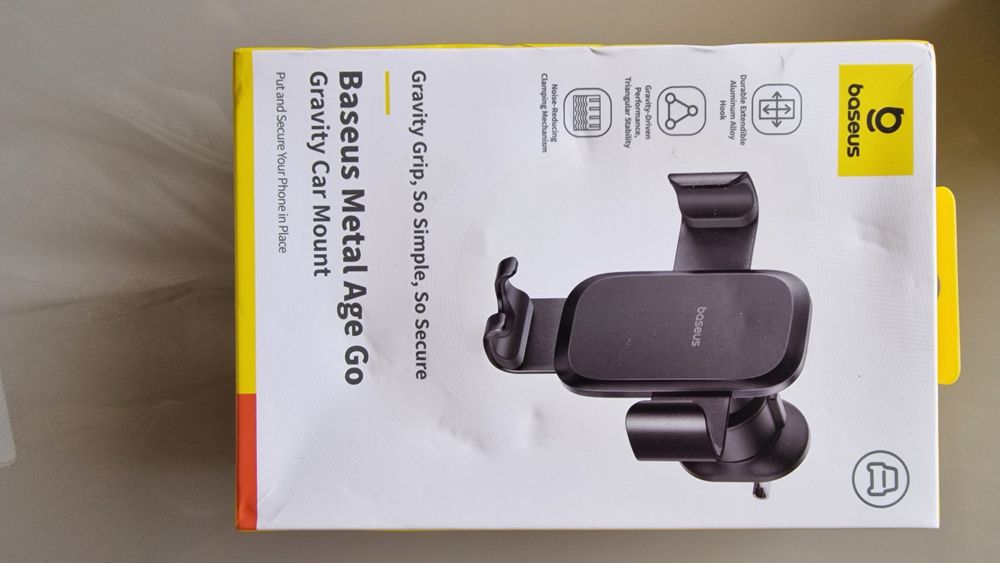 Baseus Metal Age Go стойка за телефон за автомобил