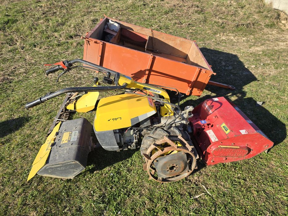 Motocultor diesel motor  lombardini.