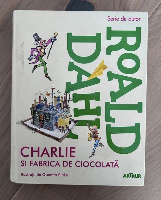 Carte Charlie și Fabrica de Ciocolată de Roald Dahl