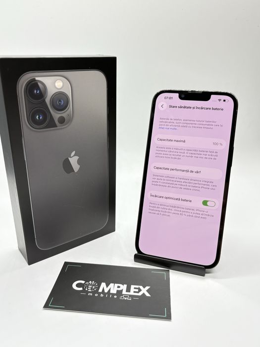 iPhone 13 PRO - 256Gb - Stare IMPECABILA - Baterie 100% + Garantie