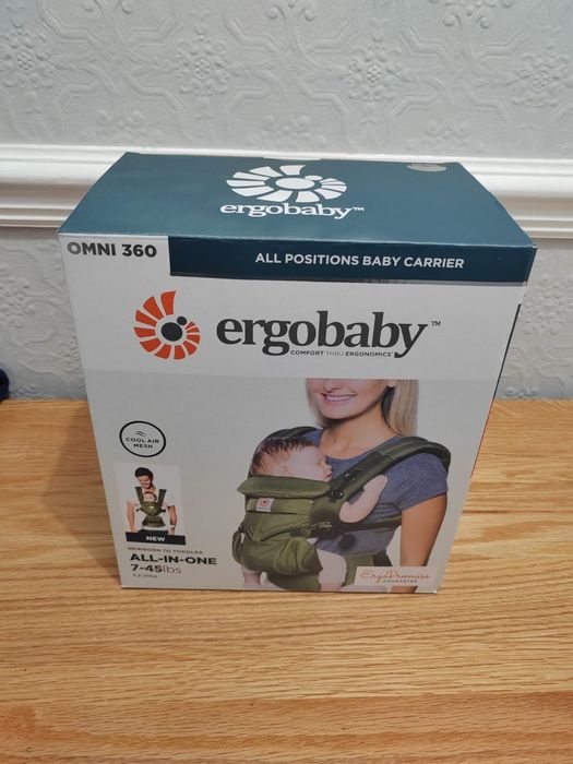Нови ергономични раници Ergobaby Omni 360 cotton cool air mesh