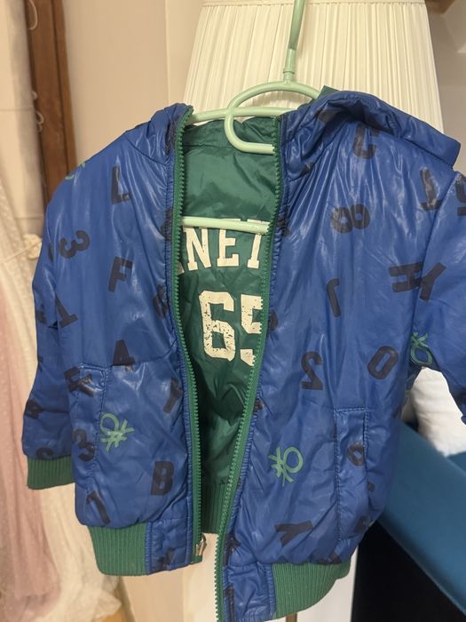 Детско есенно/зимно яке Nike и Бенетон 3-4 г