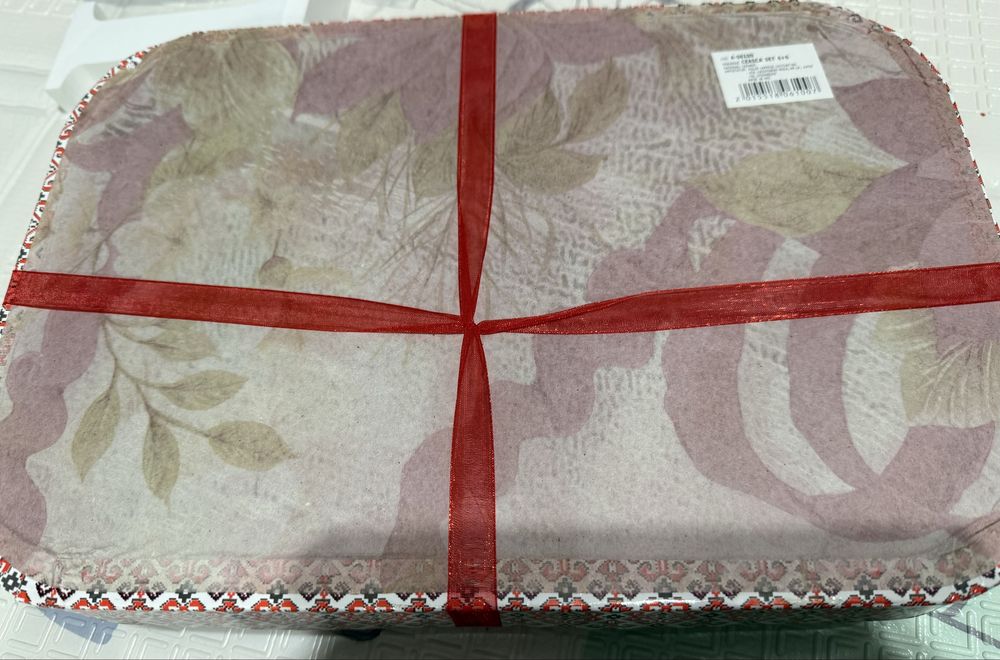 Set 6 cesti cu farfurii din ceramica cu motive traditionale