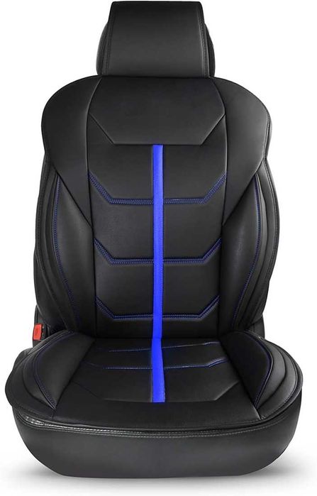 Универсална подложка за седалка Sparco - Черно/Синьо.