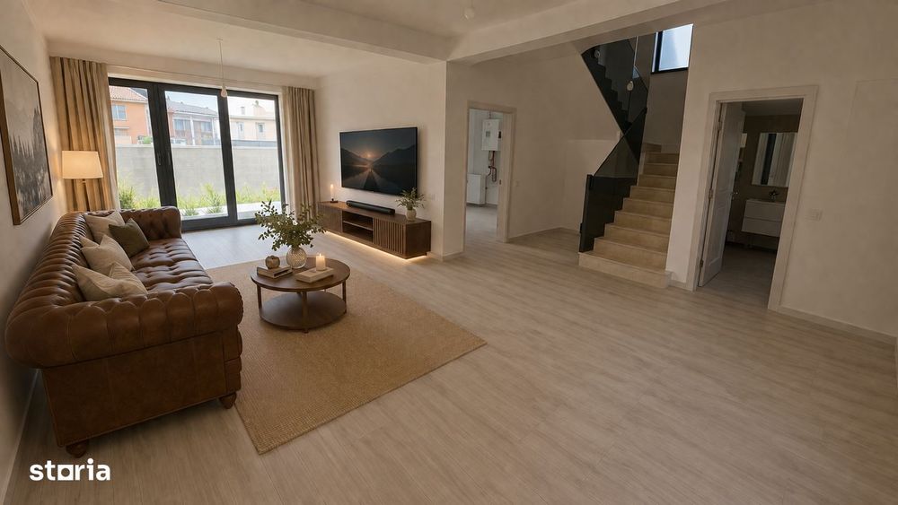 Vila P+1+M, 2km de M Râul Doamnei/parc moghioros,Mansarda 40mp,tva inc