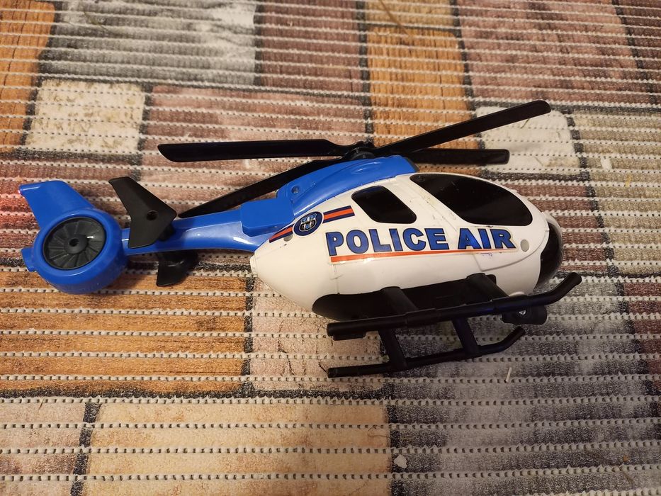Elicopter de politie cu sunete și lumini