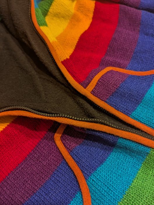 Кофта куртка толстовка Радуга из Гималаев