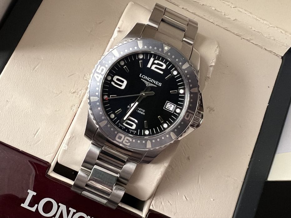 Longines Hydroconquest 39mm 300m Automatic L3.741.4.96.6