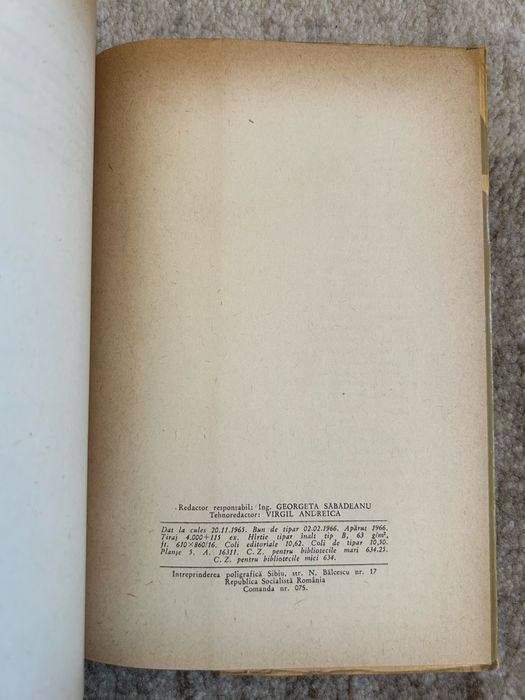 Carte Cultura piersicului - Gr. Mihăescu, Gh. Stanciu (1966) / Pomicultură