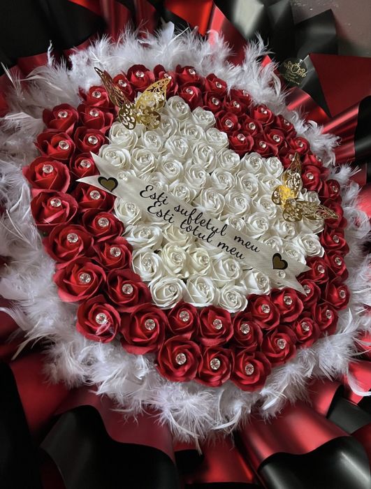 Buchete din trandafiri de sapun