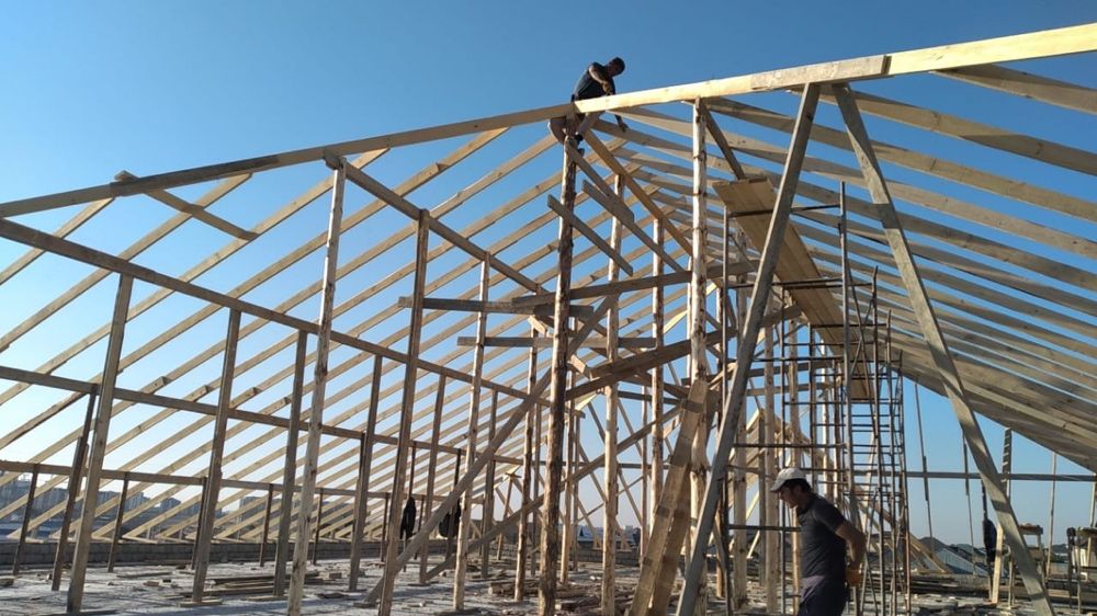 Кровля крыша обшивка монтаж де монтаж крыша любой сложность и.т САПАЛЫ ...