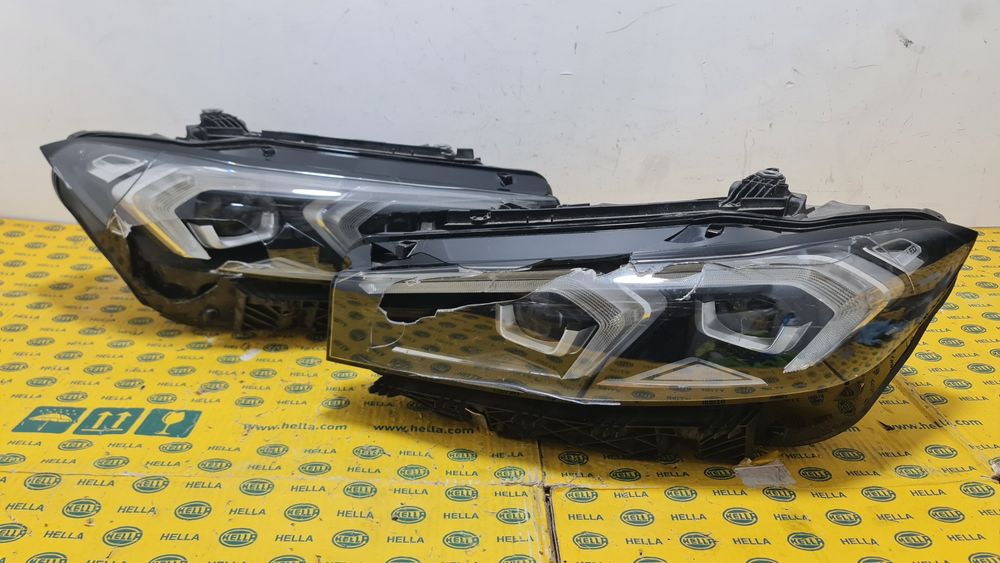 Set far faruri full led BMW 3 G20 G21 facelift lci avariat