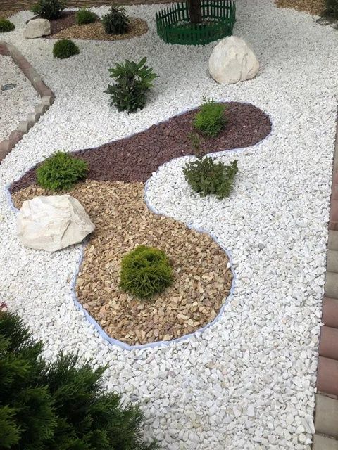 Мраморная галька в Атырау