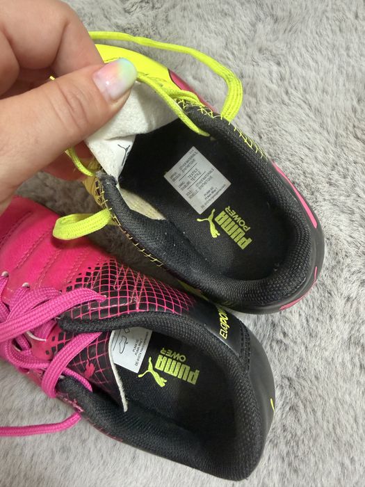 Ghete fotbal copii Puma EvoPower4 29
