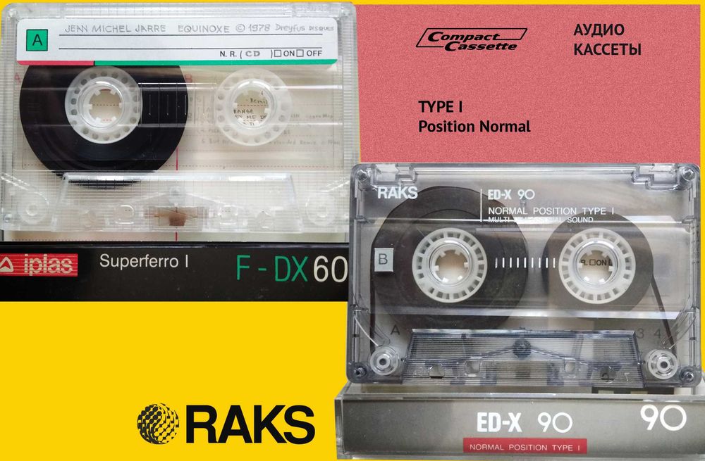 Аудио кассеты, compact cassette