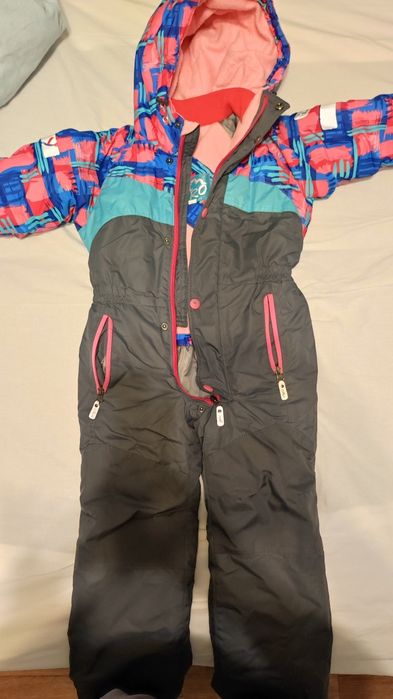 Зимний детский комбинезон