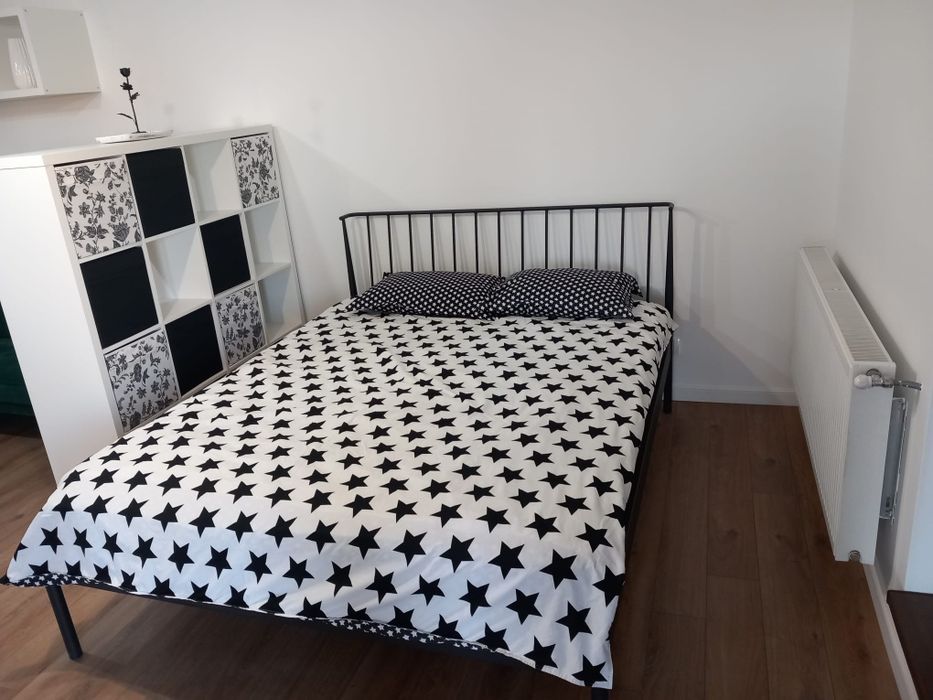 Apartament cu o camera, loc de parcare, curte privata