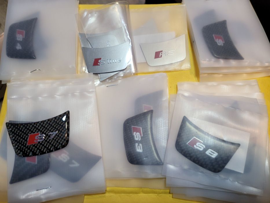 Емблема за волан на Ауди S Line RS S8 S7 S3 S4 S4