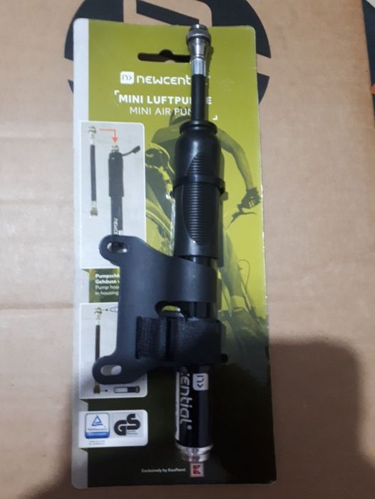 Pompa de bicicleta Newcential mini luftpumpe,noua,f compacta20cm